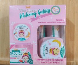 Queen White Whitening Set