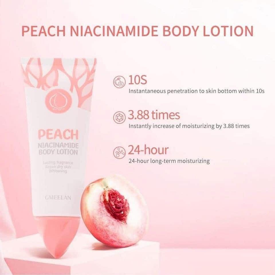 GMEELAN Niacinamide Peach Lotion