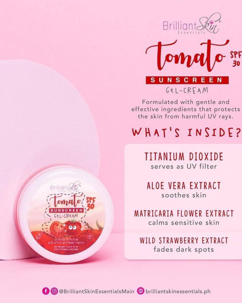 Brilliant Tomato Natural Rejuvenating Facial Set ( New Packaging )