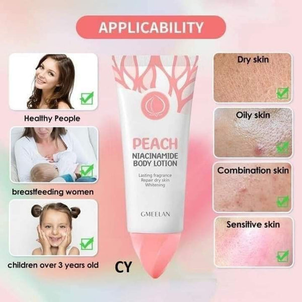 GMEELAN Niacinamide Peach Lotion