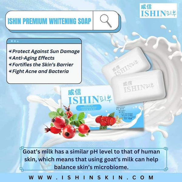 Ishin Premium Whitening Soap ( Japan Formulated )