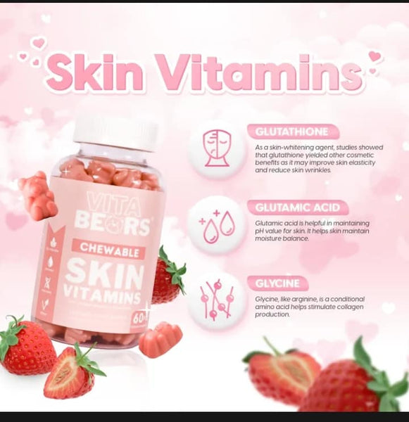 Vita Bears Chewable SKIN Vitamins