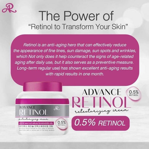 AR ADVANCE RETINOL Retexturizing Face and Body Cream