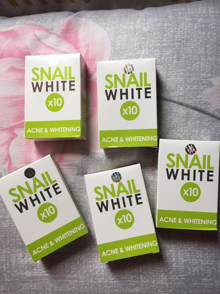 Snail White X10 Acne & Whitening Soap