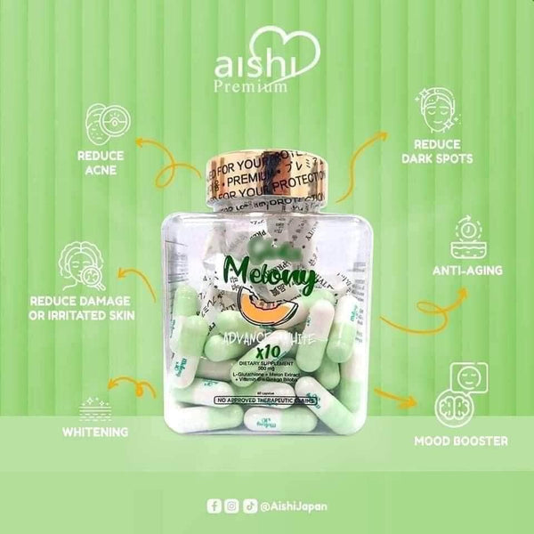 Aishi Premium Gluta Melony Advanced White Capsules