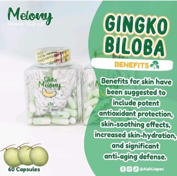 Aishi Premium Gluta Melony Advanced White Capsules