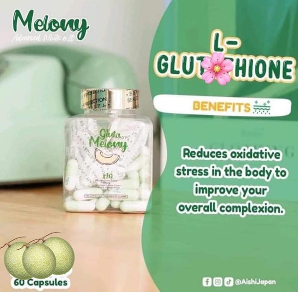 Aishi Premium Gluta Melony Advanced White Capsules