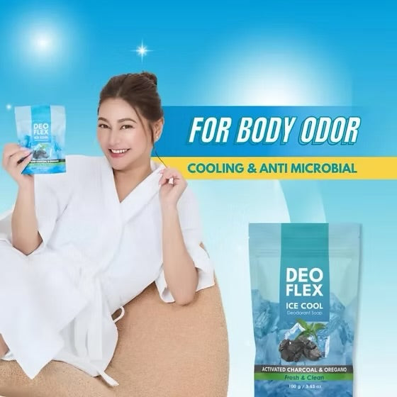 DEOFLEX Ice Cool Deodorant Soap