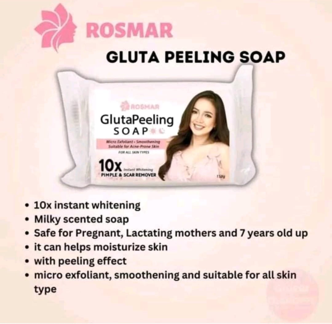 Rosmar Gluta Peeling Soap 150g