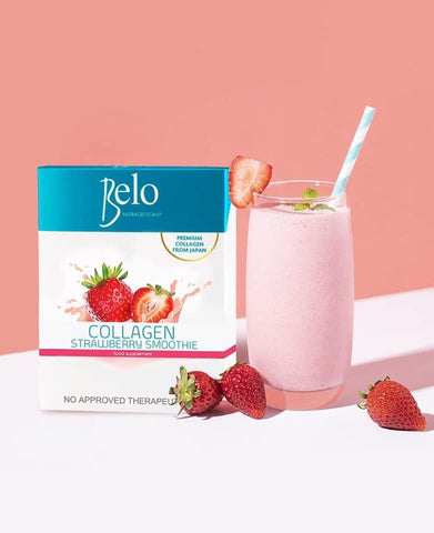 Belo Collagen Strawberry Smoothie