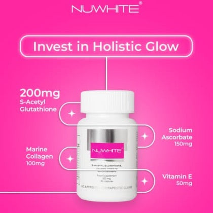 NUWHITE Advanced S-Acetyl Glutathione