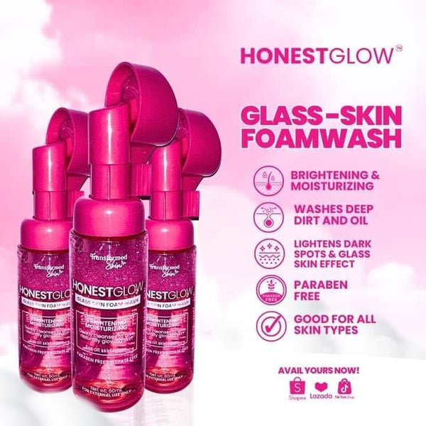 Honest Glow Glass Skin Foam Wash