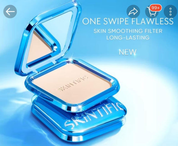 Skintific Ultra Cover Powder Foundation BEIGE SHADE 04 9g
