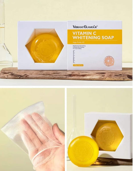 Vibrant Glamour Vitamin C Whitening Soap