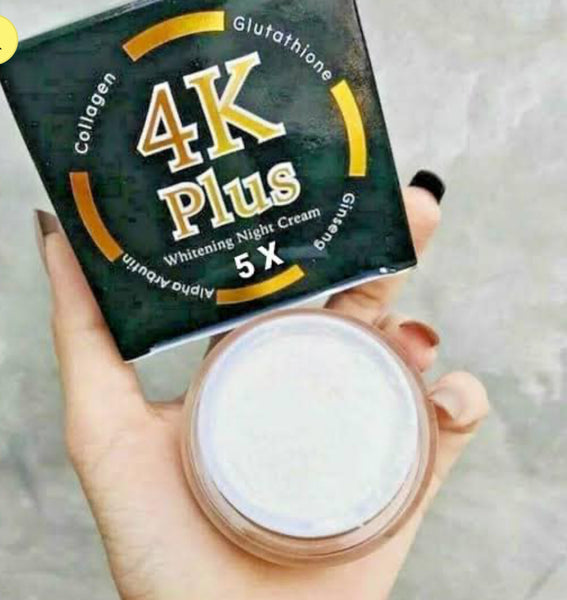 4K PLUS Whitening Night Cream