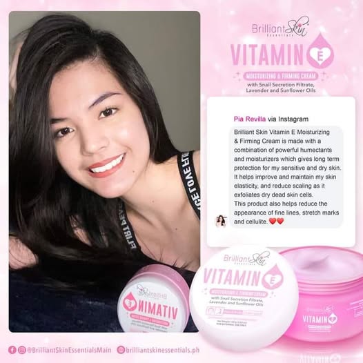 Brilliant Skin Vitamin E Cream 100g