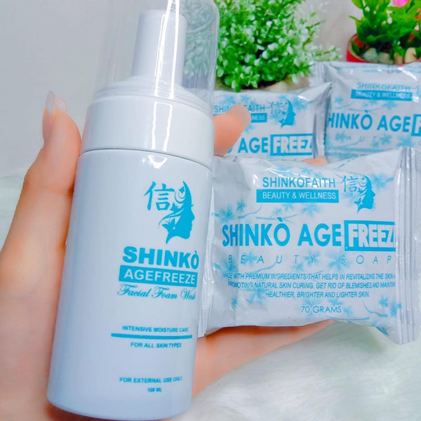 Shinko Age Freeze Beauty Foam Wash