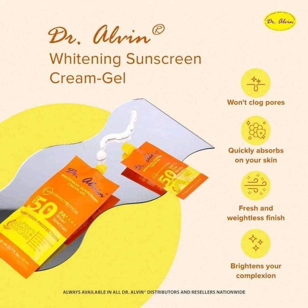 Dr Alvin Sunscreen Cream Gel Big Size