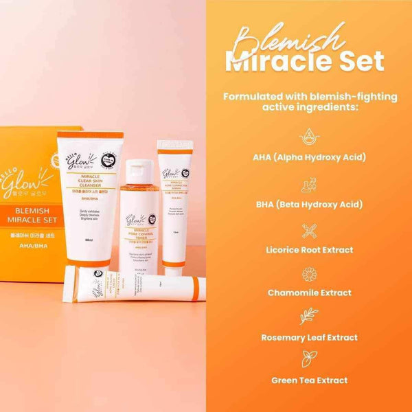 Hello Glow Blemish Miracle Set