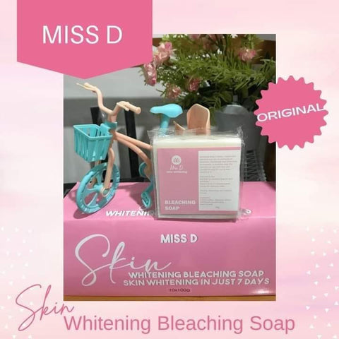 Miss D Skin Whitening Bleaching Soap (Buy 1 Take 1 Promo Alert for a Limited Time Only)