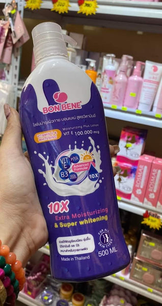 Bon Bene Extra Moisturizing and Super Whitening Lotion Plus Milk