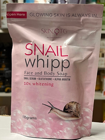 Snail Whipp Face and Body Soap 10x Whitening