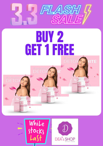 MQ Cosmetics Detoxi White  ( Buy 2 Get 1 Free !    Save $26)