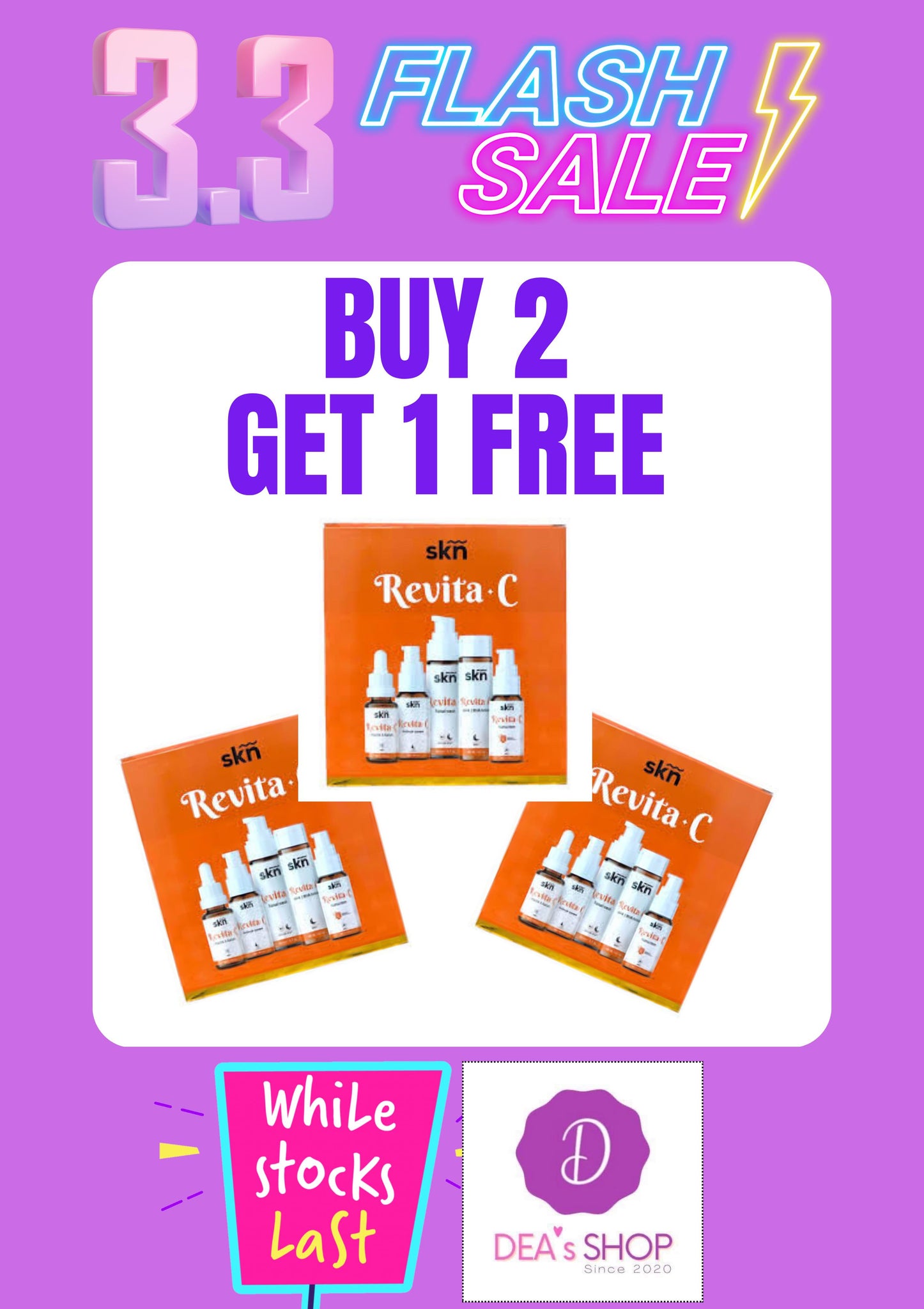 Revita C  ( Buy 2 Get 1 Free !    Save $35)