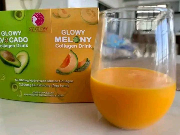 SY Glow Glowy Collagen Drink Avocado & Melon Flavor