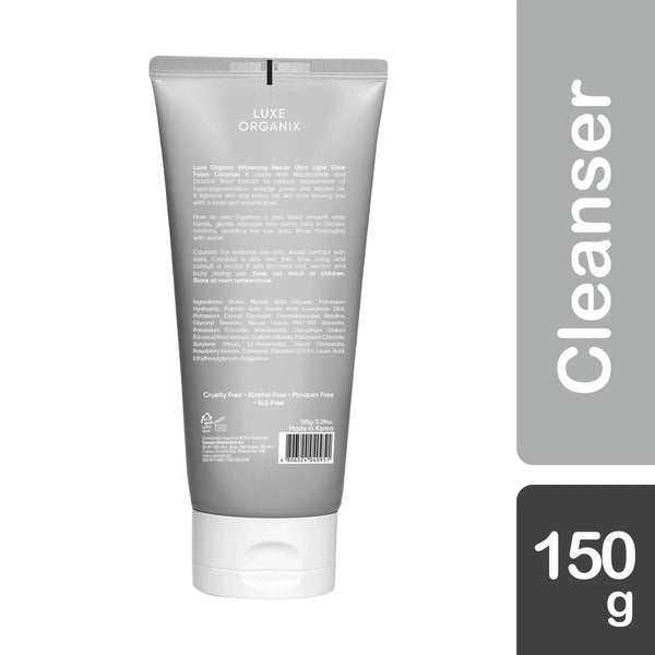 Luxe Organix Whitening Repair Gentle Foam Cleanser