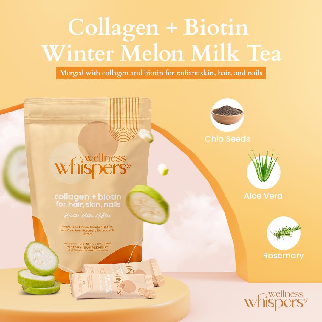 Wellness Whisper Collagen + Biotin for hair , skin, nails