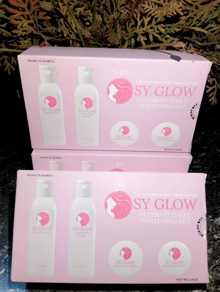 SY Glow Ultimate Daily Whitening Set