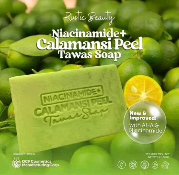 Niacinamide Calamansi Peel Tawas Soap