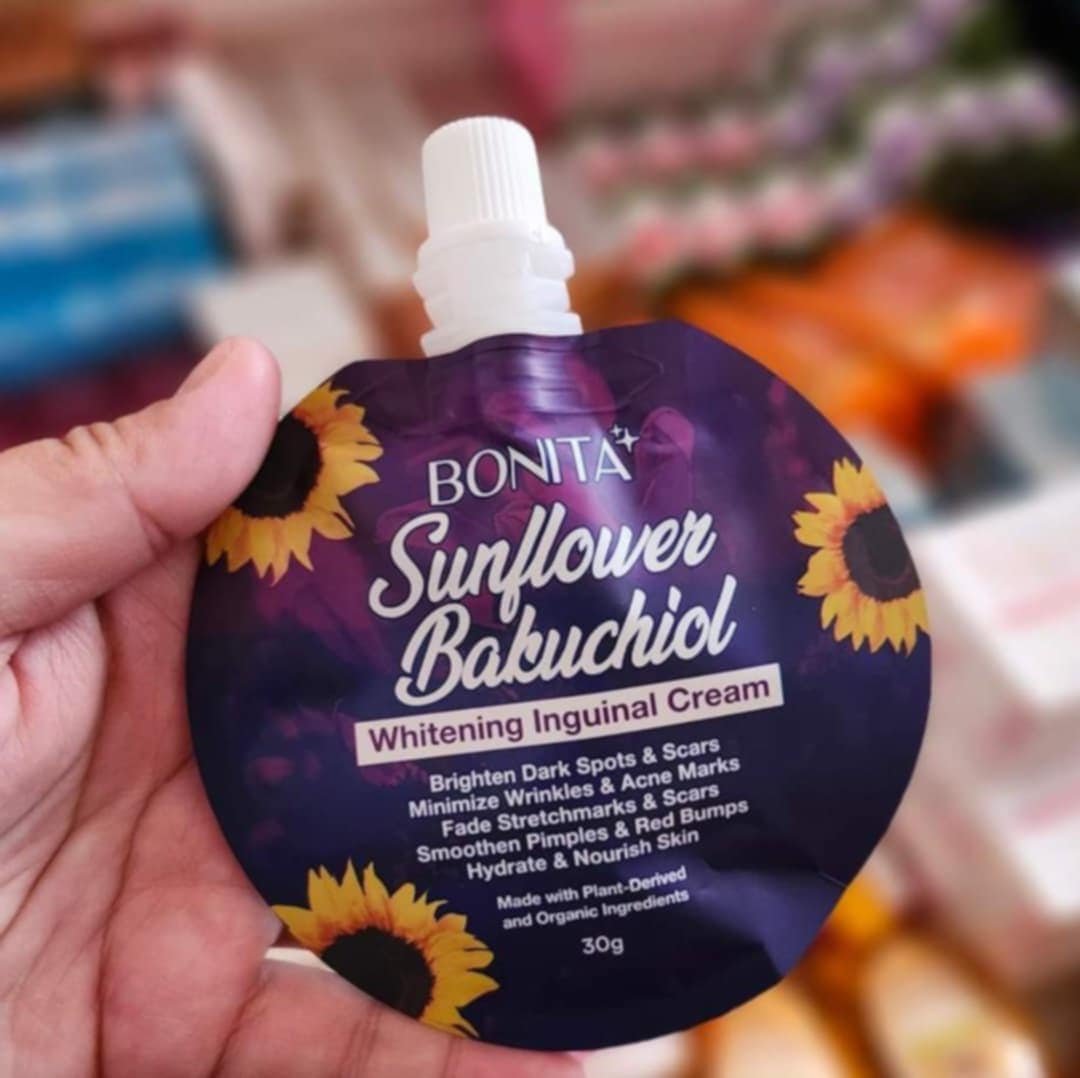 Bonita Sunflower Bakuchiol Inguinal Whitening Cream Sachet