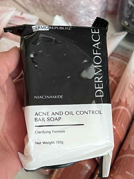 DERMOREPUBLIQ dermoface potassium azeloyl diglycinate Acne and Oil Bar Soap 135g