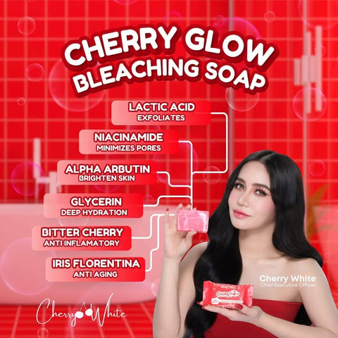 Cherry White Soap (5 bars)