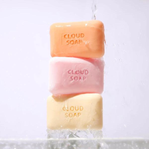 Luxe Organix NIACINAMIDE + RETINOL CLOUD SOAP 3 X 80G (ECO BUNDLE PACK)