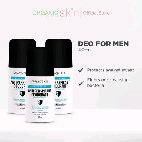 Organic Skin Japan Anti-Perspirant Deodorant For Men 40ml