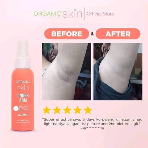 Organic Skin Underarm Deo Mist