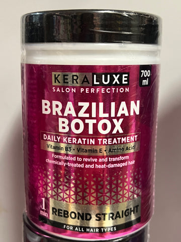 KeraLuxe Salon Perfection  Collagen Daily Brazilian Botox Daily Keratin Treatment