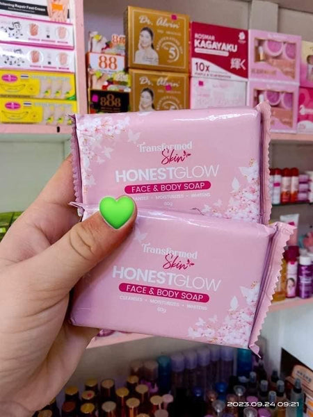 Honest Glow Face and Body Soap