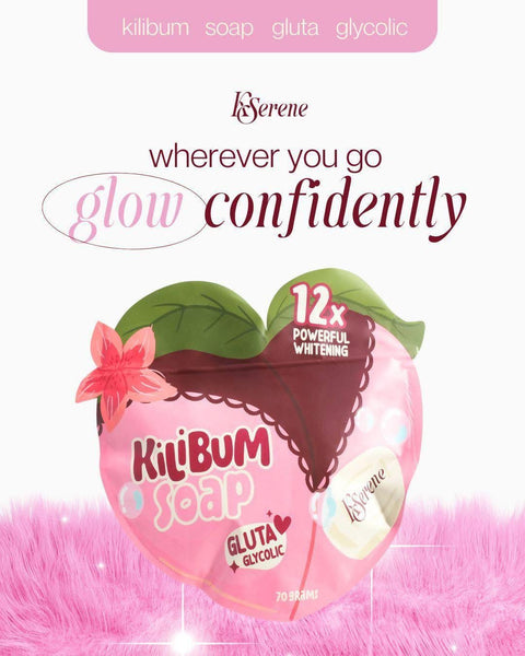 Kilibum Soap | 70gx3pcs per pouch | Whitening Moisturizing Brightening Soap