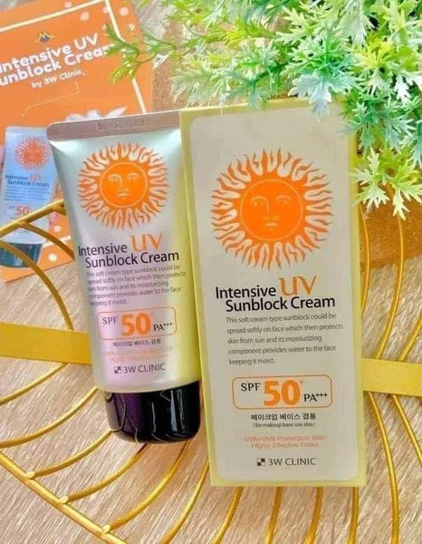 3W CLINIC Intensive UV Sunblock Cream