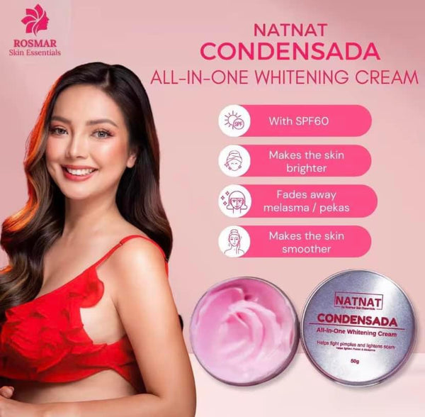 Rosmar Natnat Condensada All-in-One Whitening Cream 50g