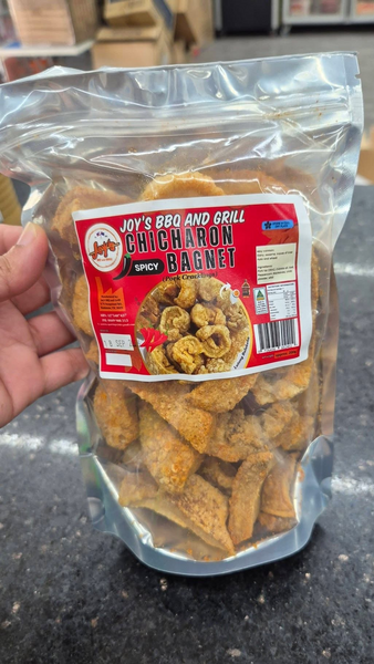 Joy's BBQ and Grill Bagnet Chicharon