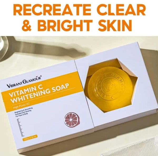 Vibrant Glamour Vitamin C Whitening Soap