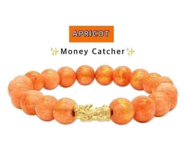 Apricot Piyao Prosperity Bracelet