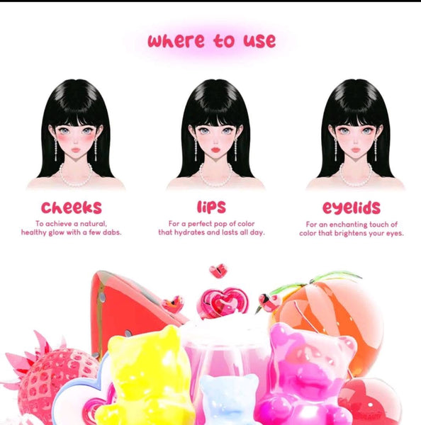 CLOUDBEAUTY Quishy Cloud Jelly Blush (Cherry)
