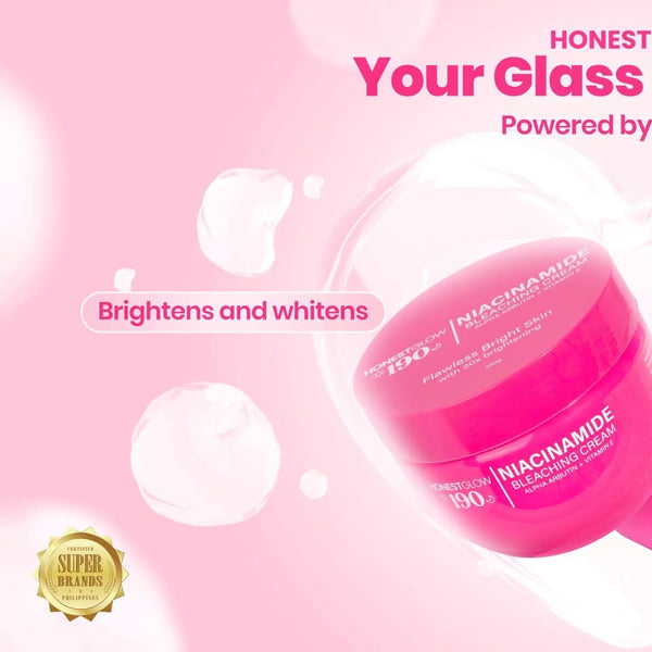 Honest Glow 190 Niacinamide Bleaching Cream 250g