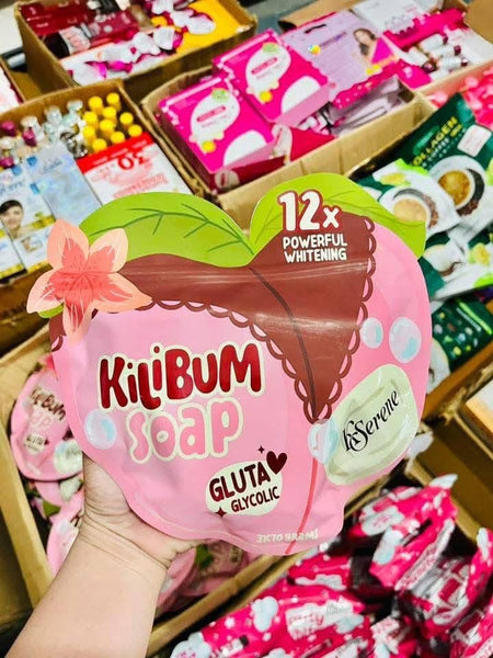 Kilibum Soap | 70gx3pcs per pouch | Whitening Moisturizing Brightening Soap